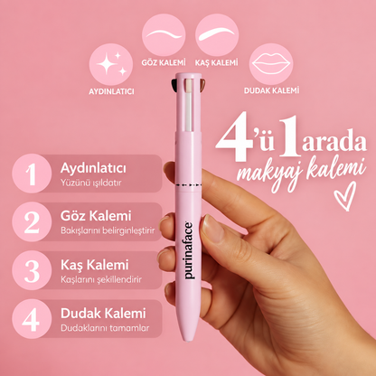 4'ü 1 arada Makyaj Kalemi